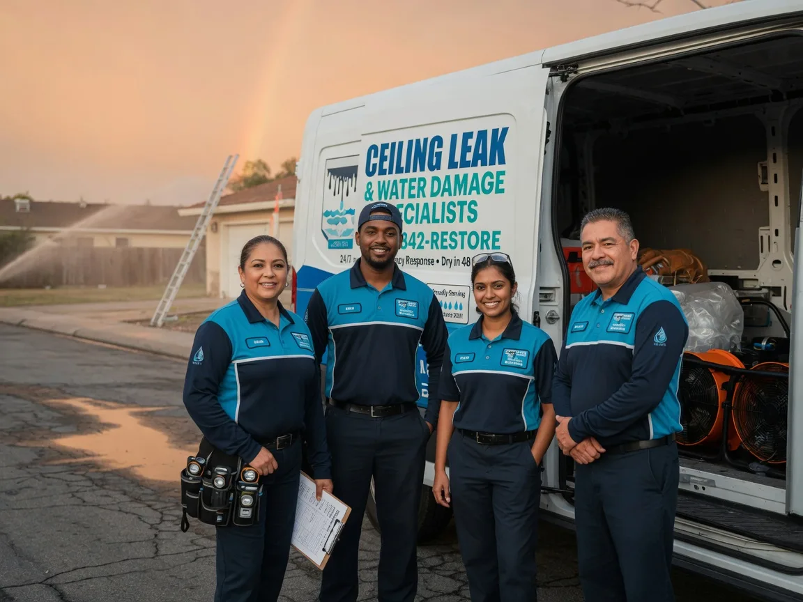 Ceiling Leak Cleanup company in Rogers City, MI