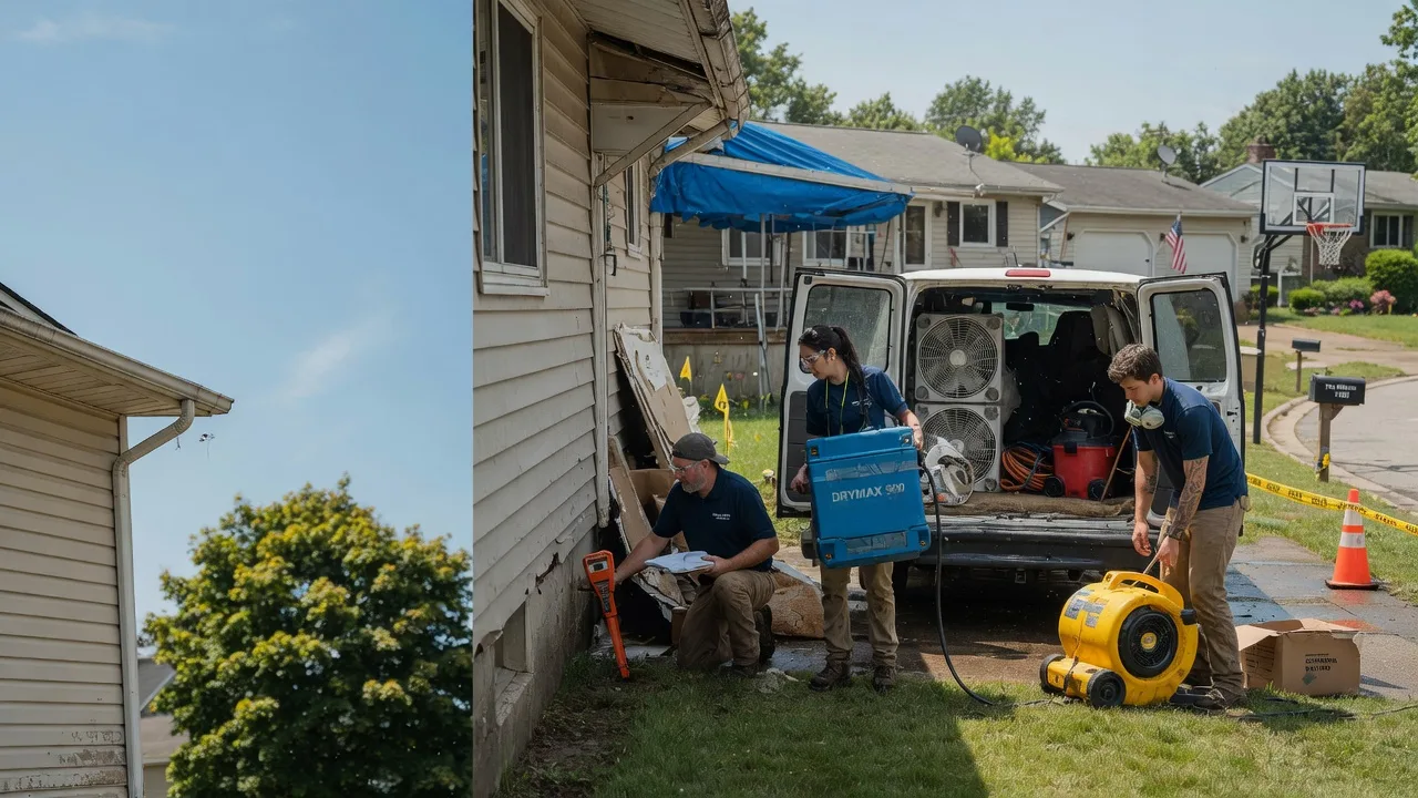 Ceiling Leak Cleanup in Rogers City, MI near me